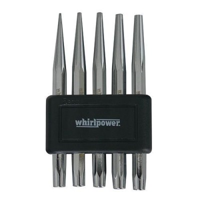 Sada dierovačov Whirlpower® 138-0205, 5 dielna