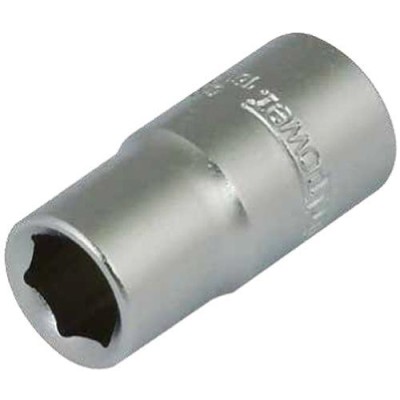 Hlavica whirlpower® 16121-11, 07.0 mm, 1/4'', Cr-V, 6point, krátka