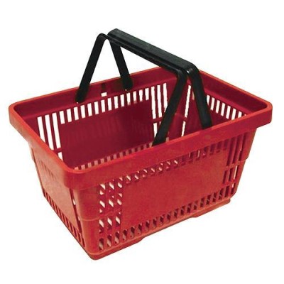 Košík Racks Shopper, 20 lit, červený, nákupný
