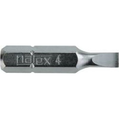 Bit Narex 8071 01, plochý, 1/4'', 4,0/30 mm, bal. 30 ks