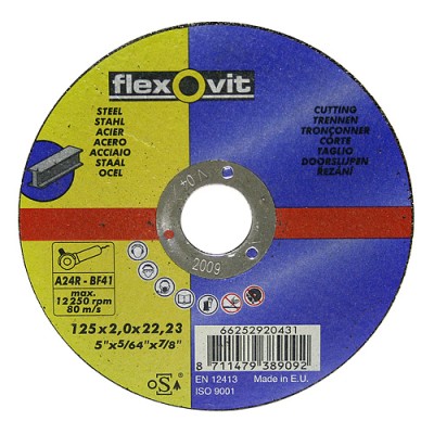 Kotúč flexOvit 20430 115x2,0 A24R-BF41, rezný na kov