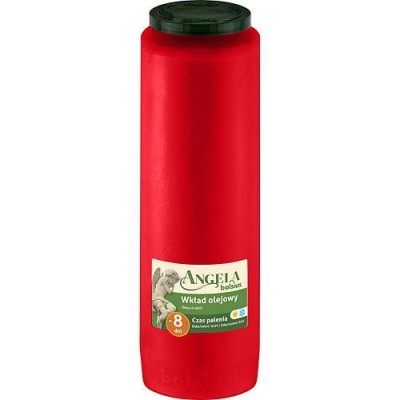 Napln bolsius Angela NR08 červená, 185 h, 550 g, olej