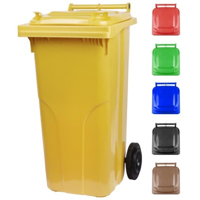 Nádoba MGB 240 lit, plast, žltá, popolnica na odpad
