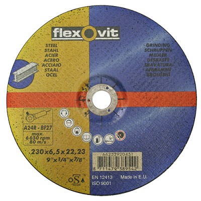 Kotúč flexOvit 20450 180x6,5 A24R-BF42, rezný na kov