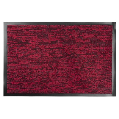 Rohožka MagicHome CPM 303, 40x60 cm, čierna/červená