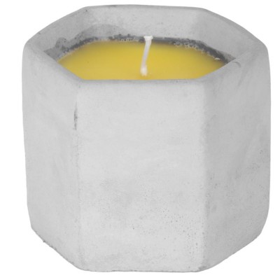 Sviečka Citronella, cement, 90x75 mm