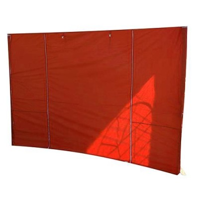 Stena MONTGOMERY, 300x300 cm, červená, pre stan